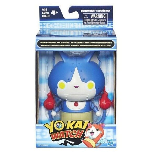 Yo-Kai Watch Mood Reveal Figure Robonyan Glow in the Dark NEW - Picture 1 of 6